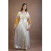 Embroidered Dress "Golden Lotus" plus